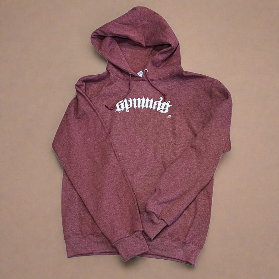 Burgundy hotsell thrasher hoodie