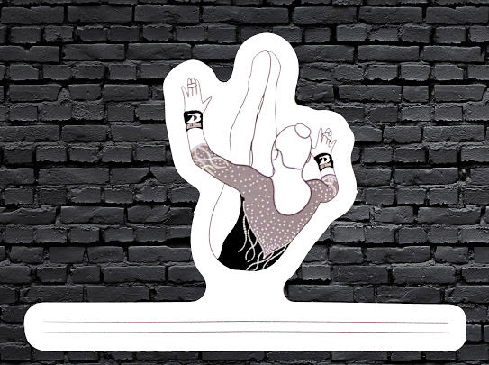 Women's Gymnast Sticker- RELEASE