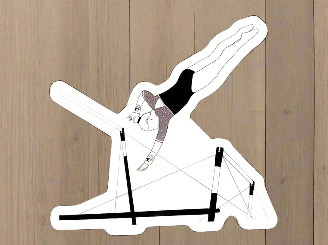 Women's Gymnast Sticker- BAIL