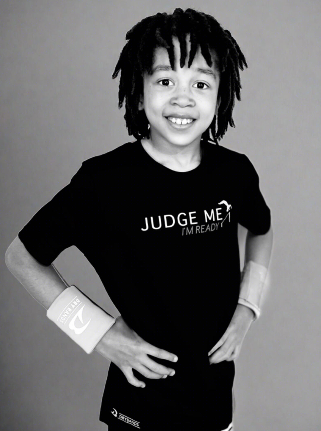 Judge me I'm ready shirt, DRYbands are the best wristbands for gymnasts to prevent wrist rips and keep grips in place