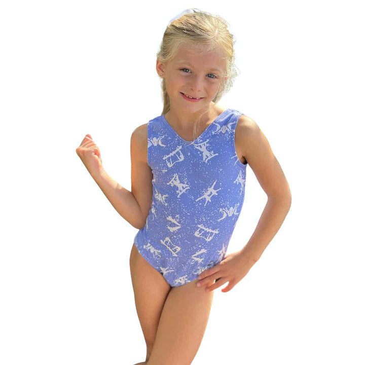 CLEARANCE: "CHALK" Leotard- AL