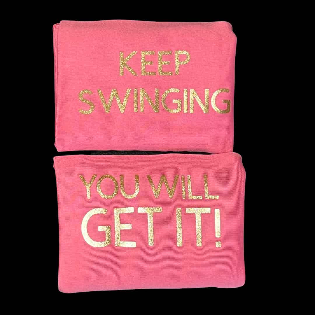 Pink, size Small, Keep Swinging