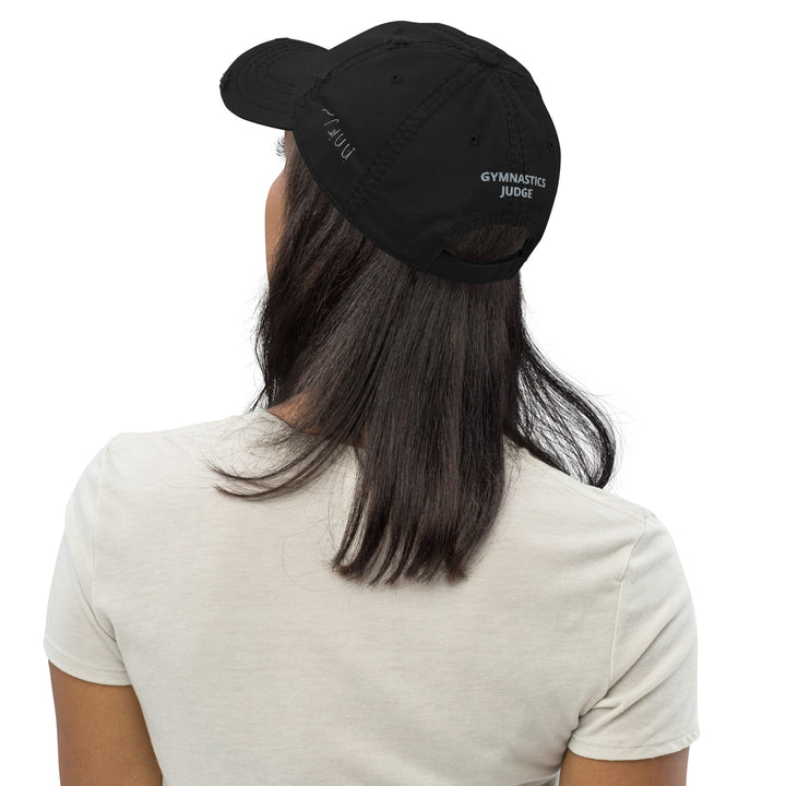 Judges' I judge people distressed dat hat, by DRYbands. Apparel for gymnastics judges. The best gymnastics wristbands for gymnasts
