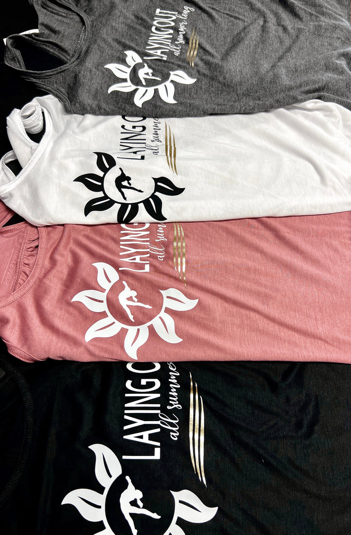 Laying Out Tank, White