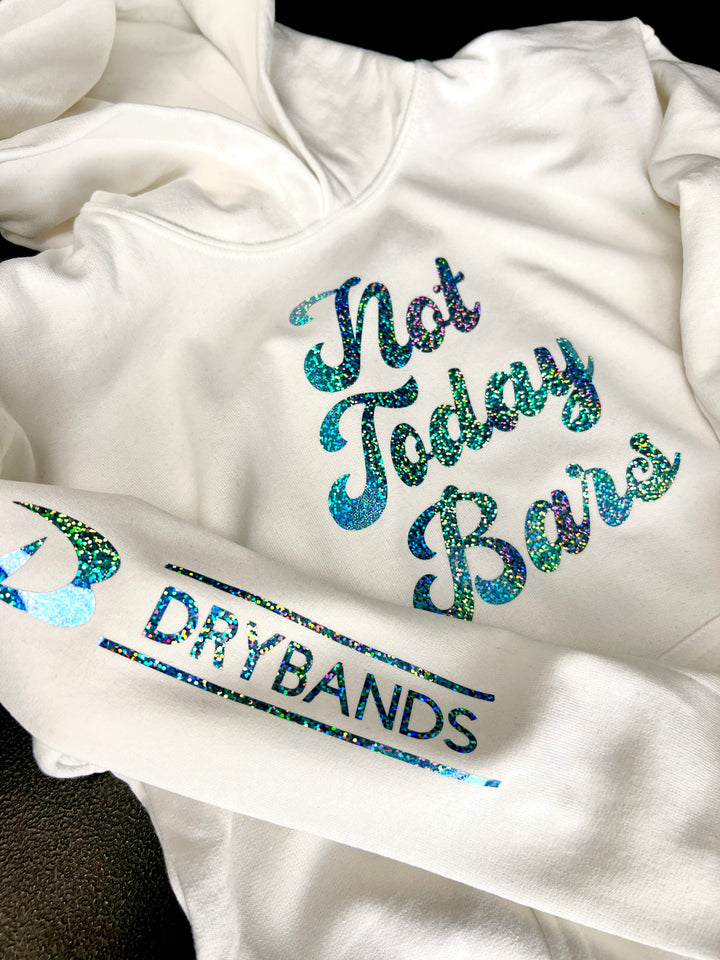 not today bars sweatshirt DRYbands are the best wristbands for gymnasts to prevent wrist rips and keep grips in place