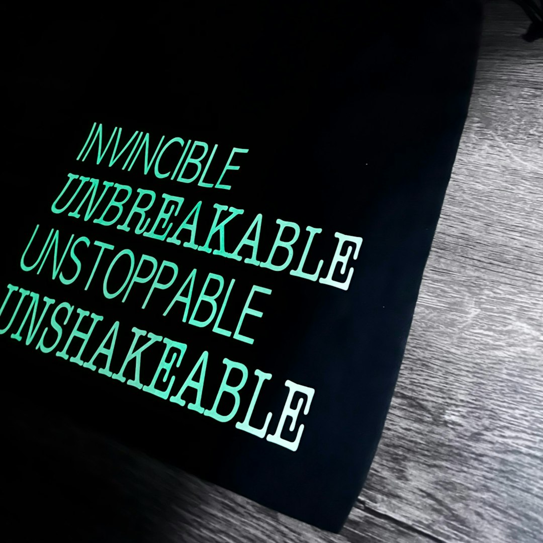 Invincible Grip Bag, GLOW in the DARK